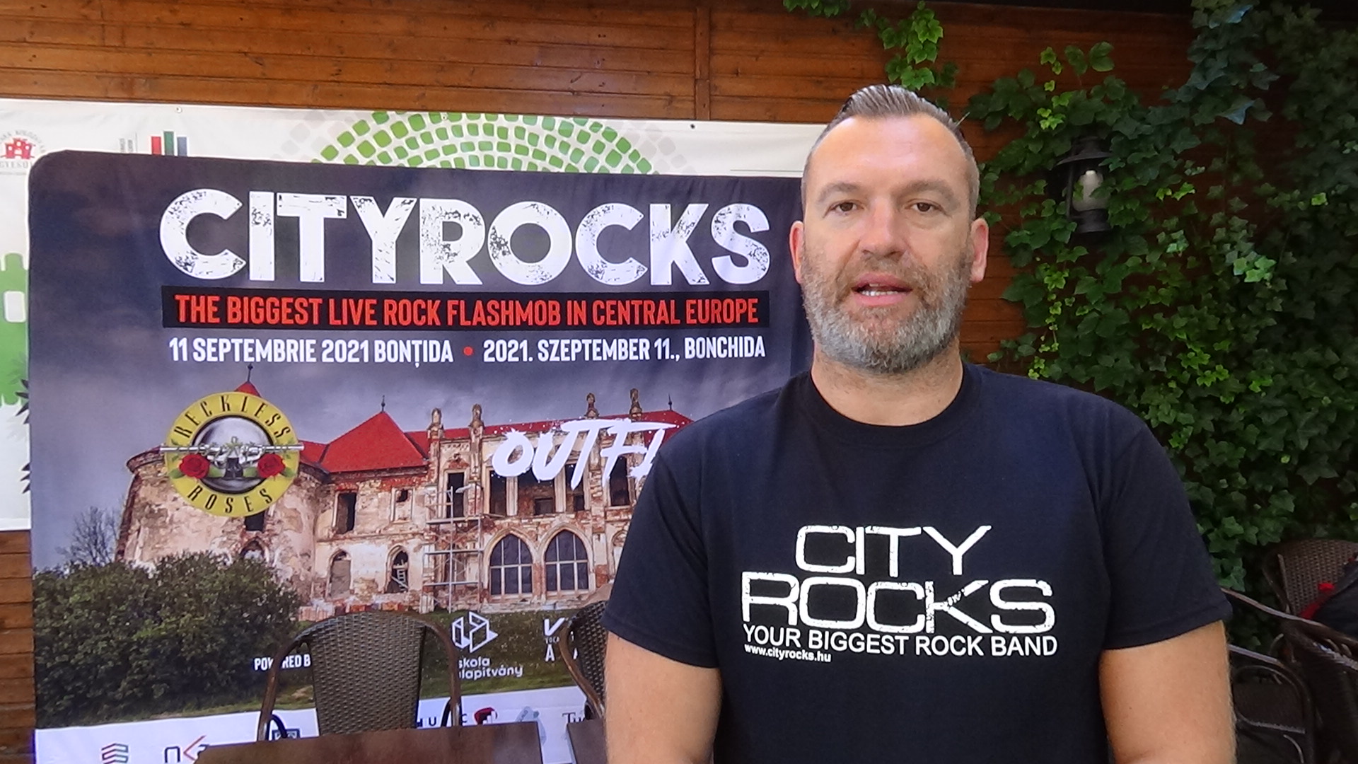 VIDEÓINTERJÚ - CityRocks - Közép-Európa legnagyobb rock élőzenekara lép fel a hétvégén Bonchidán