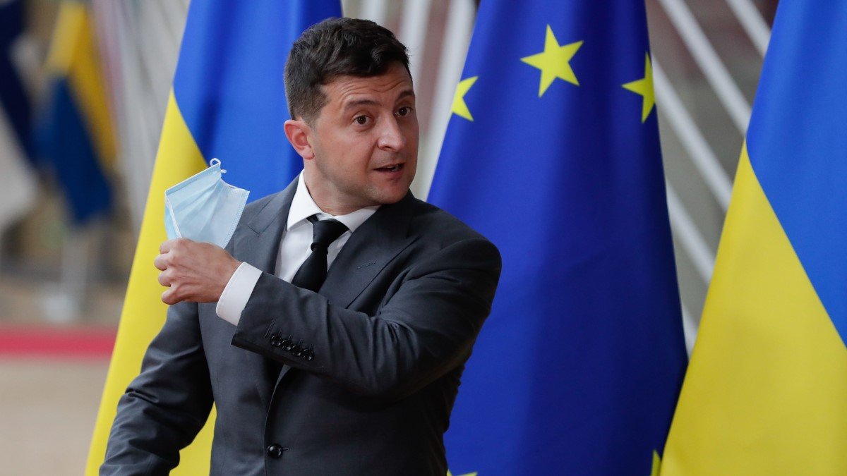 Ukrán válság - Zelenszkij Ukrajna azonnali felvételére szólította fel az EU-t