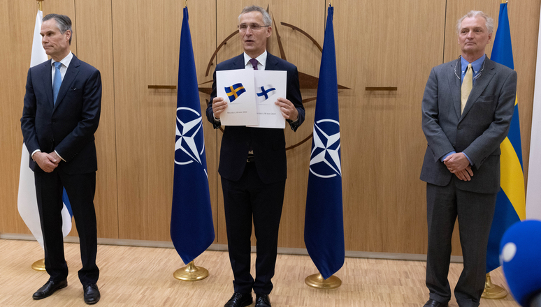 Finnország és Svédország benyújtotta csatlakozási kérelmét a NATO-hoz