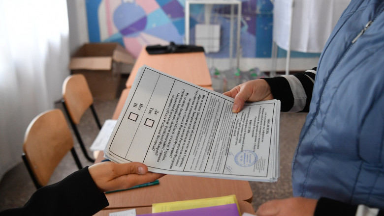 Oroszországhoz csatlakozásra szavazott a túlnyomó többség