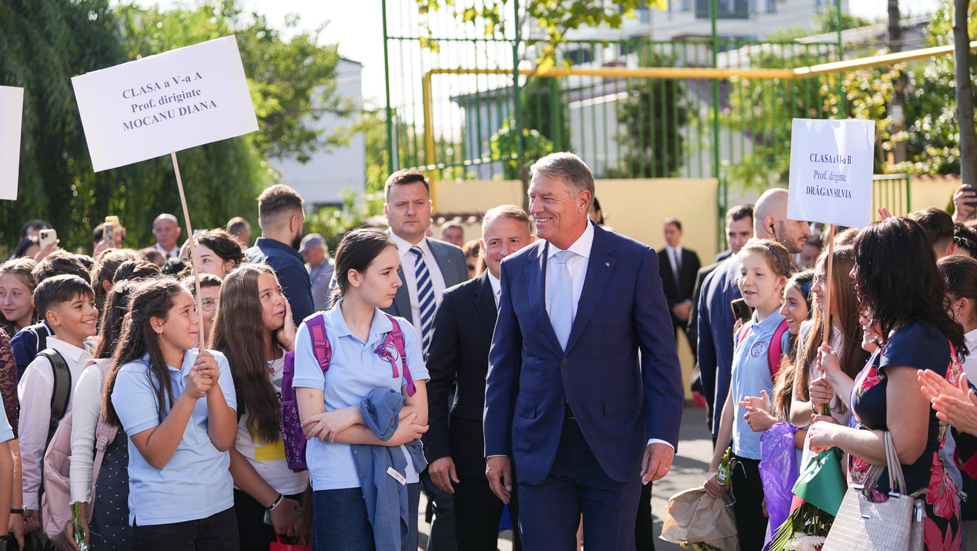 Iohannis: az oktatási reform megvalósítása türelmet és kitartást igényel