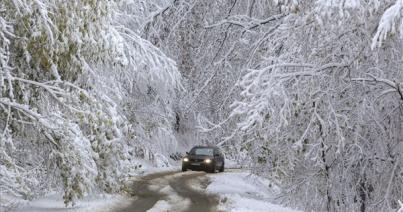 Közlekedési gondokat okoz minálunk is az erős szél és hófúvás