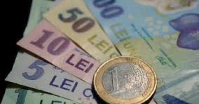 Csaknem hároméves mélyponton a lej az euróhoz képest