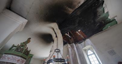 Tűz rongálta meg a válaszúti református templomot