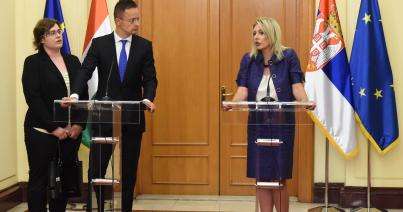 Magyarország továbbra is támogatja Szerbia EU-integrációját