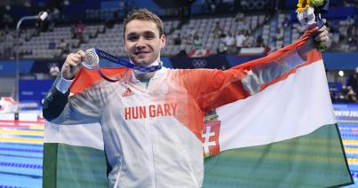 Milák Kristóf Európa-csúccsal ezüstérmes 100 méter pillangón