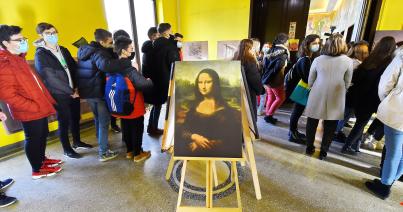 Mona Lisával is találkozhatunk a Diákművelődési Házban