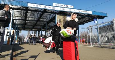 Máramarosszigeten gyalog is érkeztek sokan Ukrajnából