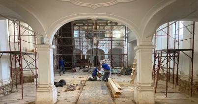 Felújították a 220 éves torockói unitárius templom belsejét