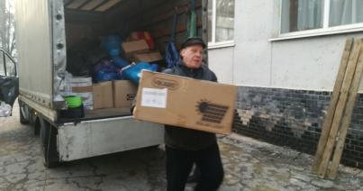 Harmincezer lej értékű karácsonyi segélyszállítmány Odesszába