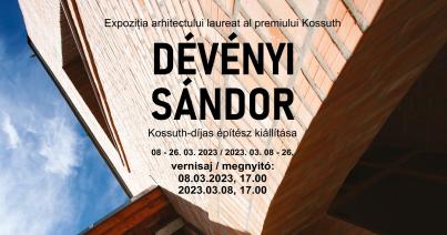 Dévényi Sándor Kossuth-díjas építésznek nyílik kiállítása Kolozsváron
