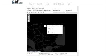 Interaktív térképen böngészhetők Petőfi Sándor versei keletkezési helyük szerint