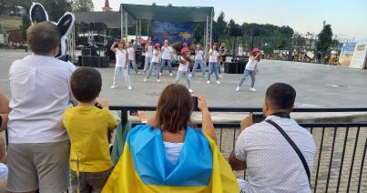 HANGULATKÉPEK - Kulturális műsorral ünnepelték Ukrajna Függetlenségének Napját