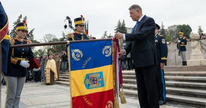 Klaus Iohannis: a román hadsereg kulcsfontosságú szerepet tölt be a fekete-tengeri térségben