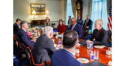 Ciolacu: Romániának fokozott biztonsági együttműködésre van szüksége az Amerikai Egyesült Államokkal
