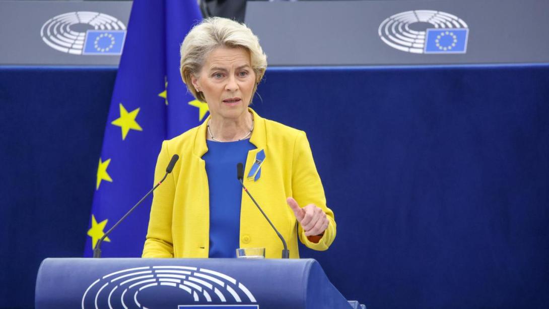 Ursula von der Leyen: megerősíti az EU külső határait