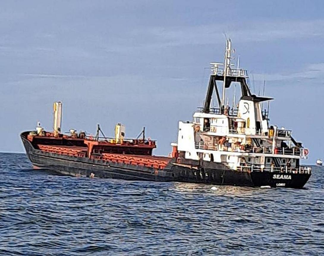 Robbanás hajón a Fekete-tenger hazai vizein