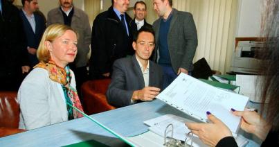 Benyújtotta a jelölési iratcsomókat  az RMDSZ Kolozs megyei szervezete