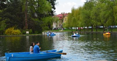 Megnyílt a csónakázó-idény a sétatéri tavon