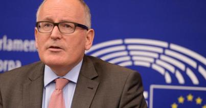 Timmermans: az EB bizakodó,  a román lakosok a garancia