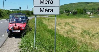 Visszakerült Mérába a magyar nyelvű helységnévtábla