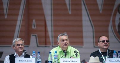 Tőkés László Tusványoson: Trianonban kerékbe tört nemzet