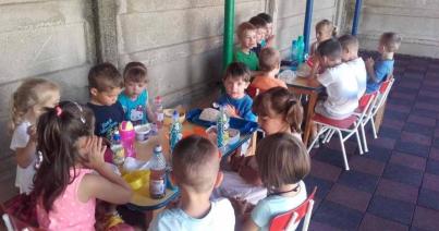 Nyári óvoda a Gyermekvilág óvodában