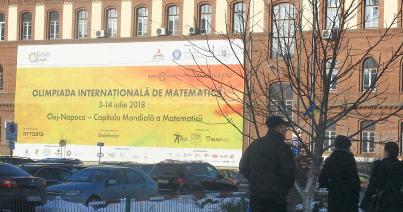 A legjobb matekos diákok  érkeznek júliusban Kolozsvárra