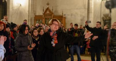 Vastaps a főtéri templomban Horváth Annának