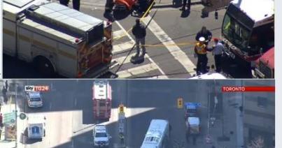 Toronto: gyalogosok közé hajtott egy kisbusz, halottak