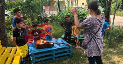 Kingricával gyermeknapoztak az AKSZA-s gyerekek