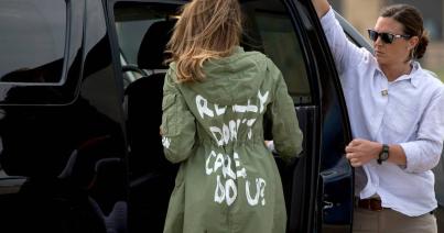 Melania Trump a mexikói határon meglátogatta illegális bevándorlók gyermekeit