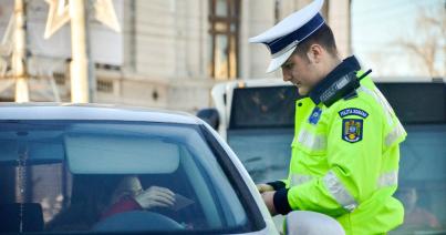 Több mint 400 bevont hajtási jogosítvány, 2,4 millió lej bírság