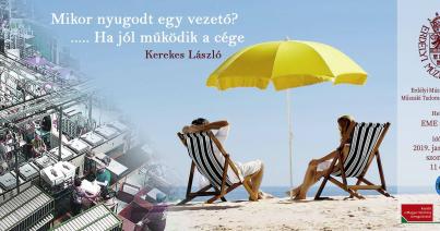 Előadás az ésszerű cégvezetésről