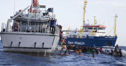 A Sea Watch civilhajó lehorgonyzott Szicília partjainál, de az olasz kikötők zárva maradtak előtte
