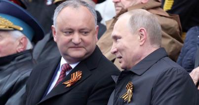 Putyin és Dodon megállapodott a moldovai áruk ukrán tranzitjának felújításáról
