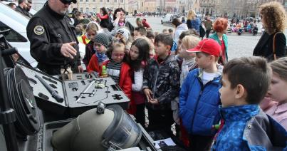 Rendőrségi arzenál Kolozsvár Főterén