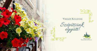 Szépítsük együtt! – Beindult a Virágos Kolozsvár mozgalom