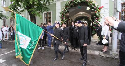 Ballagás a Református Kollégiumban