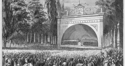Zengő ünnepély: dalárdák találkozója Kolozsváron, 145 éve