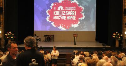 A 10. Kolozsvári Magyar Napok ünnepélyes nyitógálája