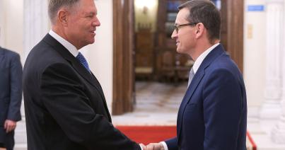 Iohannis és Morawiecki a kétoldalú együttműködés fejlesztéséről beszélt