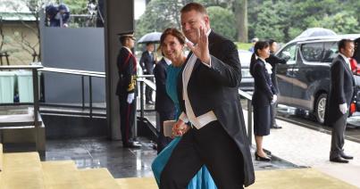 Iohannis részt vett a Naruhito japán császár trónra lépési ünnepségén