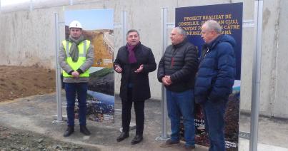 Gyepes földréteg borítja  a pataréti hulladéktárolót