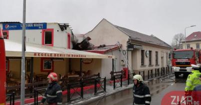 VIDEÓ – Tűz a diáknegyedben lévő egyik vendéglőnél