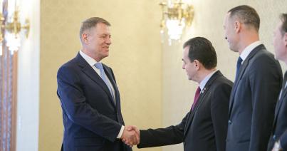 Iohannis a PNL-vel egyeztethet az előrehozott választásokról