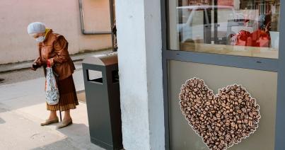 Utcai élet 11 és 13 óra között a Donát negyedben