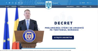 Tăriceanu az államelnöki hivatal honlapjának bezárását szeretné elérni