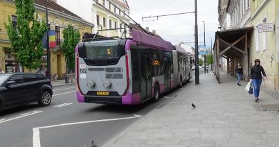 VIDEÓ - Kolozsvár legnagyobb forgalmú megállói is eléggé üresek