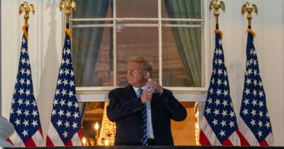 Trump elhagyta a kórházat,  kész az újabb vitára